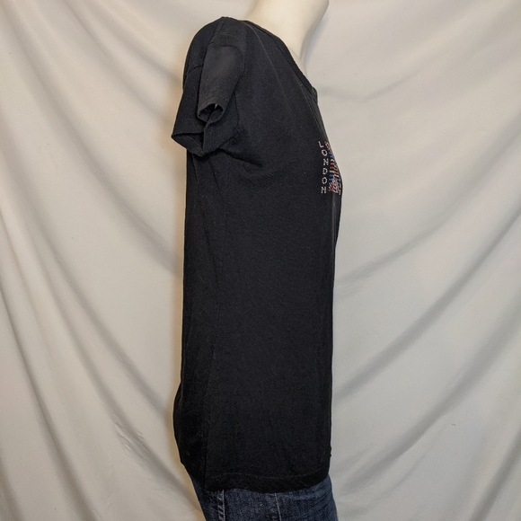 TUR | bedazzle| London England | cotton | Brit |XL - Picture 6 of 8